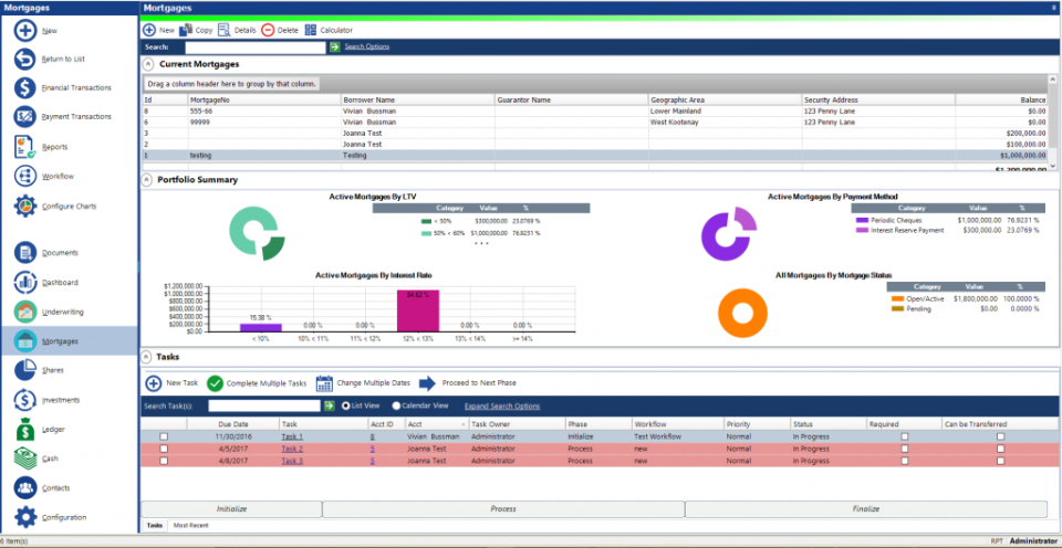 screenshot of MIC Manager